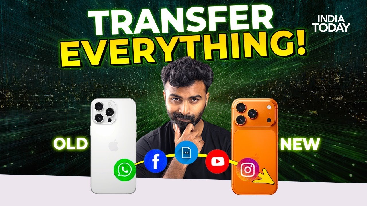 How to Transfer All Data to Your New iPhone 17 Series Step-By-Step | iPhone Data Transfer