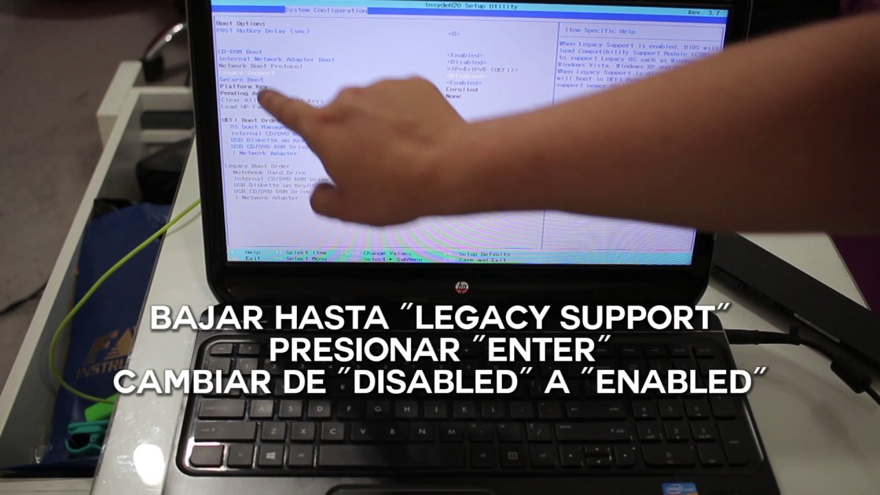 Solución a la desconfiguración del bios 