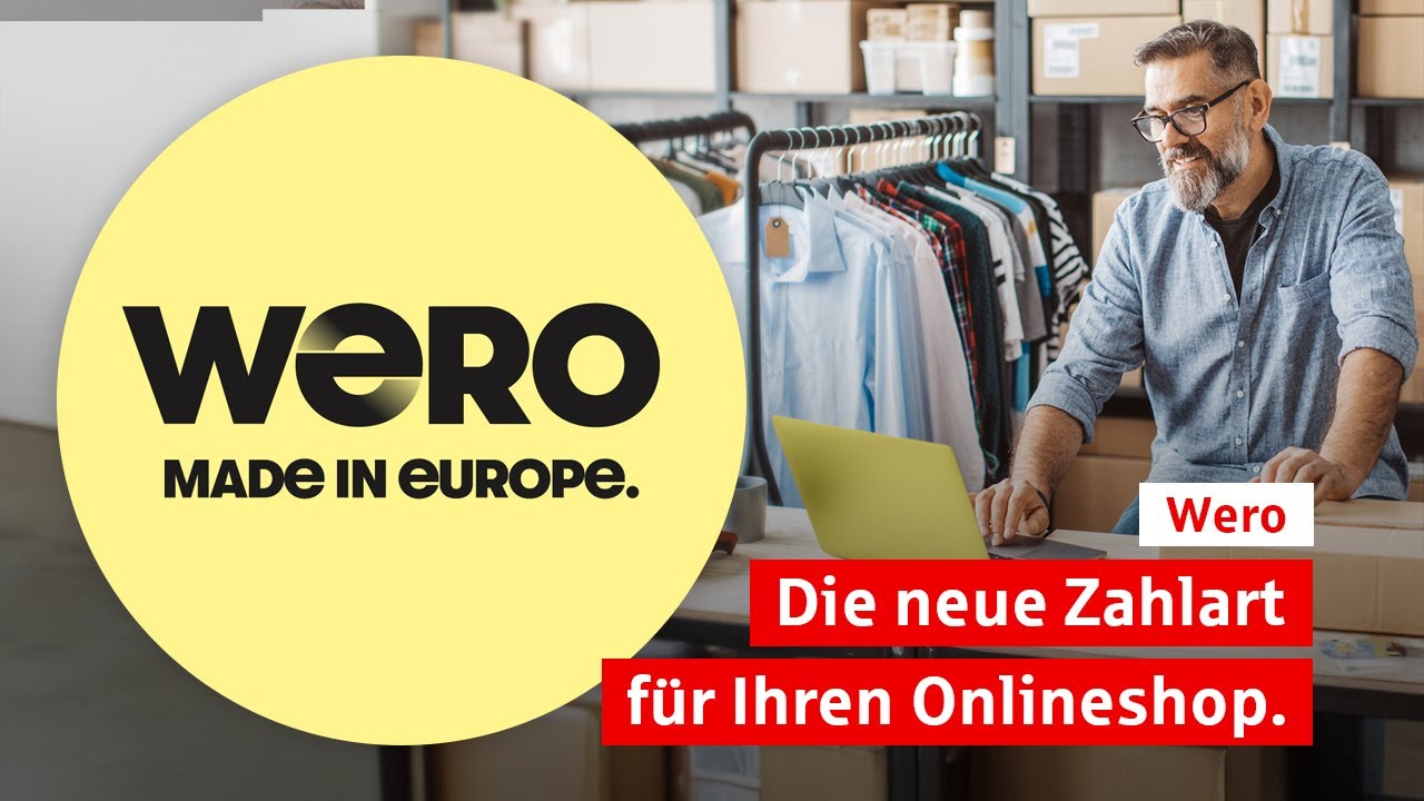 Wero: Die neue europäische Zahlart für Ihren Onlineshop.
