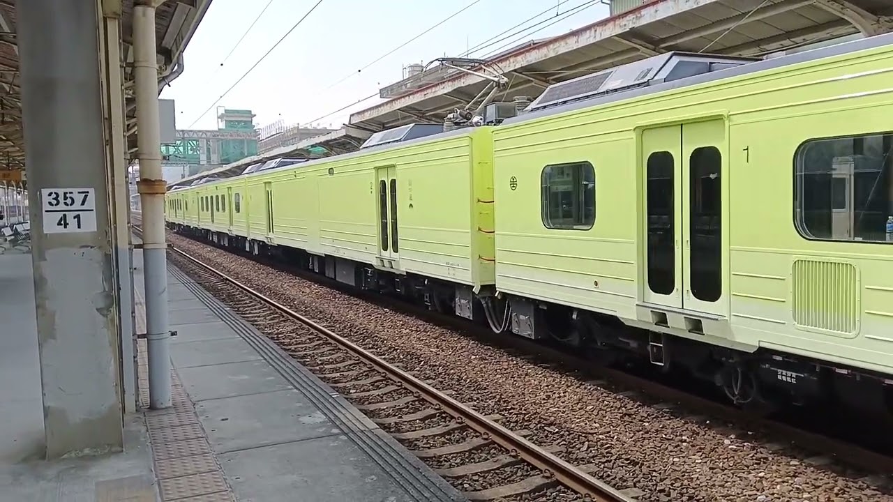 你們覺得這車好看嗎？（6636次山嵐號台南出站）
