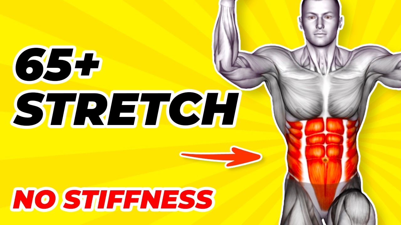 10 MIN Stretching Routine for Men 65+ (Full Body)