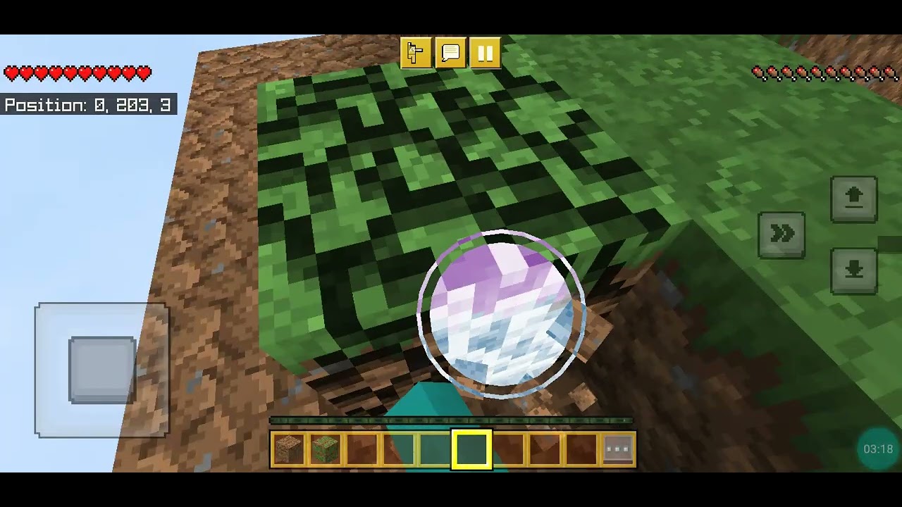 SURVIVEING ON MINECRAFT SYE BLOCK (PART 1)