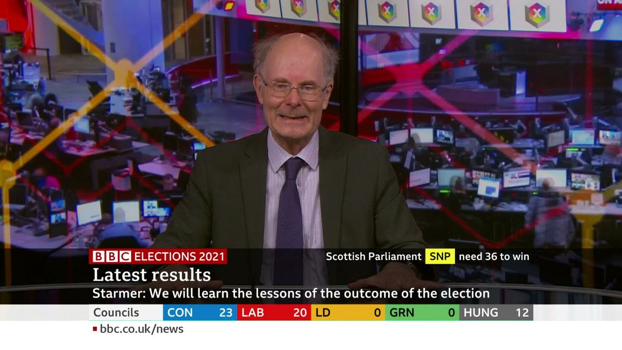 ELECTIONS 2021 - BBC - Part 4 - 6:30pm to 10pm - 7th May 2021