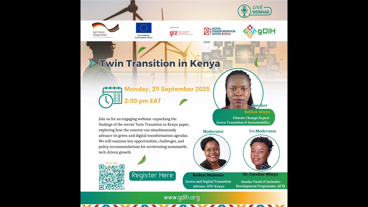 Twin Transition in Kenya