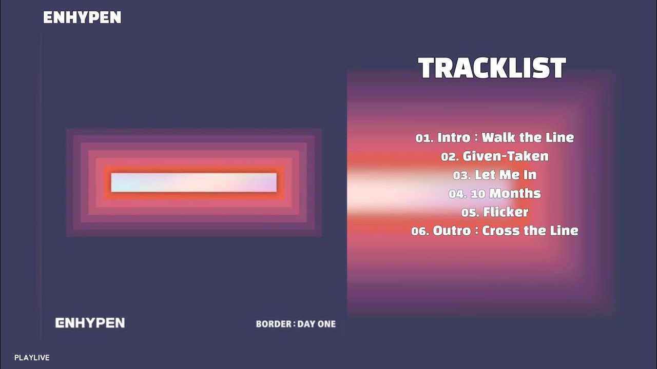 [Full Album] ENHYPEN ( 엔하이픈 ) - BORDER : DAY ONE
