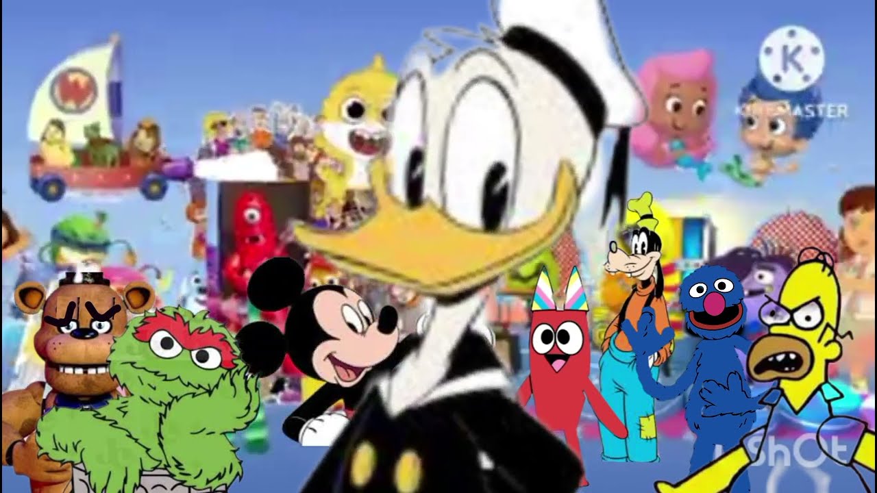 Mickey Mouse And The Gang Are Singing Poochy Song 