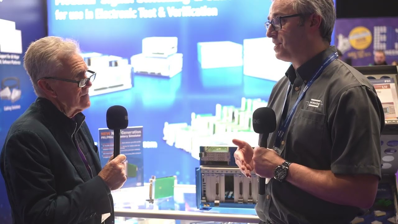 Electronic Specifier at Engineering Design Show 2025 with Pickering Interfaces