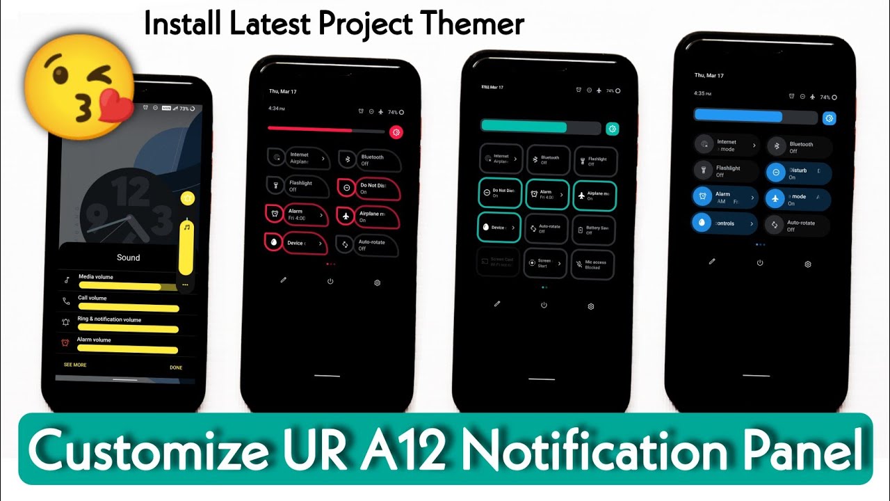 HowTo Change Notification Panel | Install Latest Project Themer On Android