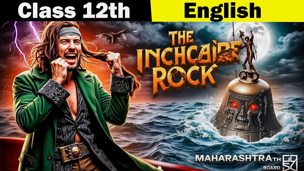 The Inchcape Rock Class 12 | Poem Section 2.3 | Animation | Maharashtra Board |In Hindi InchcapeRock