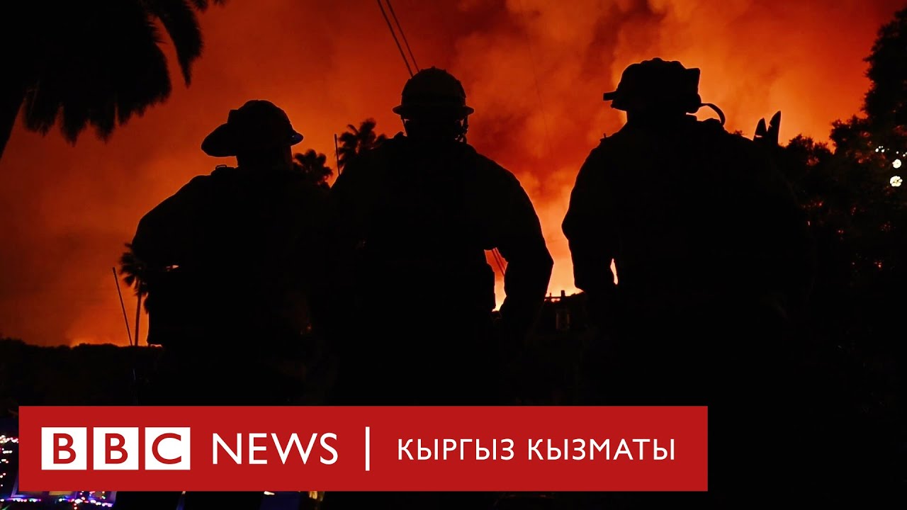 Лос-Анжелестеги кыргыз: Голливуд кошо өрттөндү деген калп - BBC Kyrgyz
