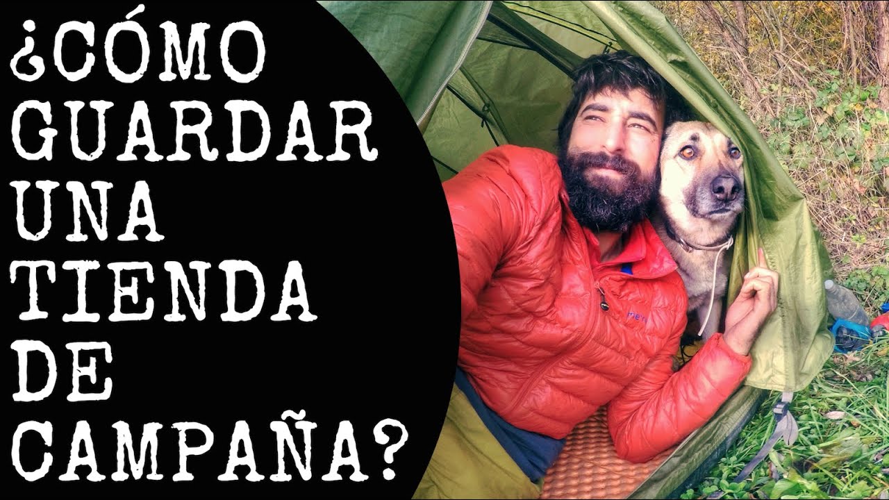 ¿CÓMO DESMONTAR Y GUARDAR LA TIENDA DE CAMPAÑA? | Cicloturismo y acampada