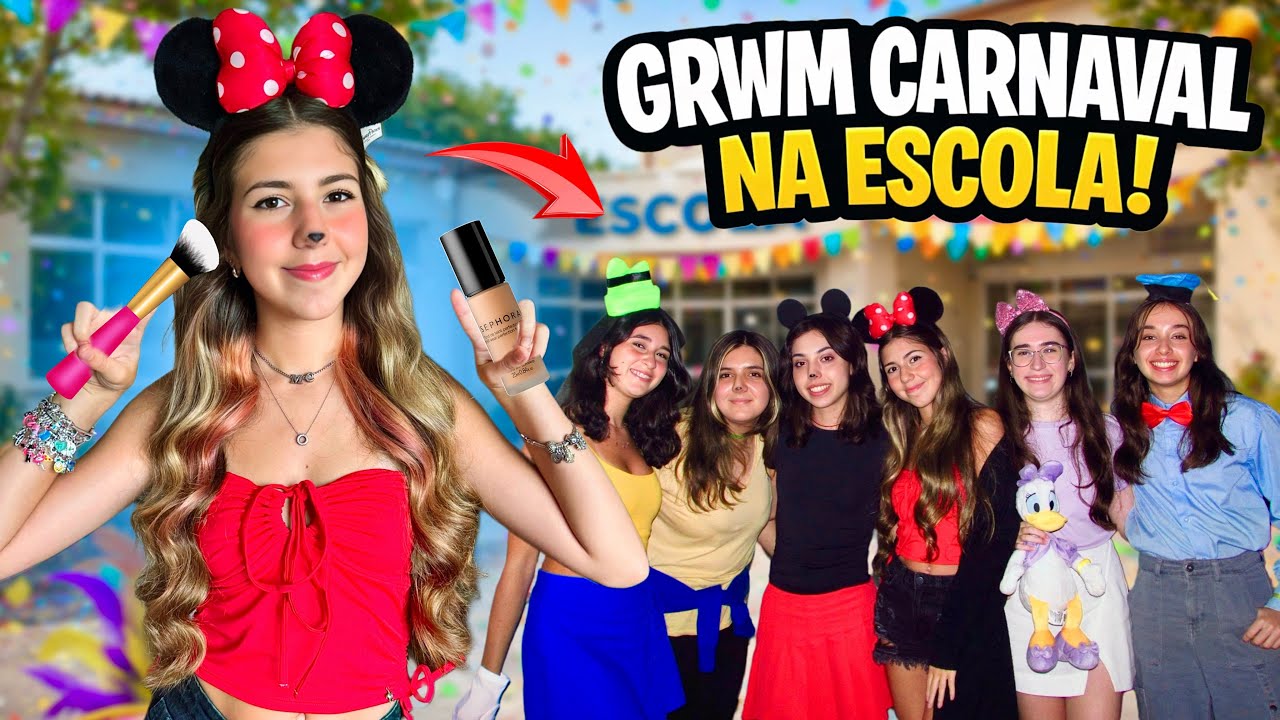 ARRUME-SE COMIGO PRO CARNAVAL NA ESCOLA!