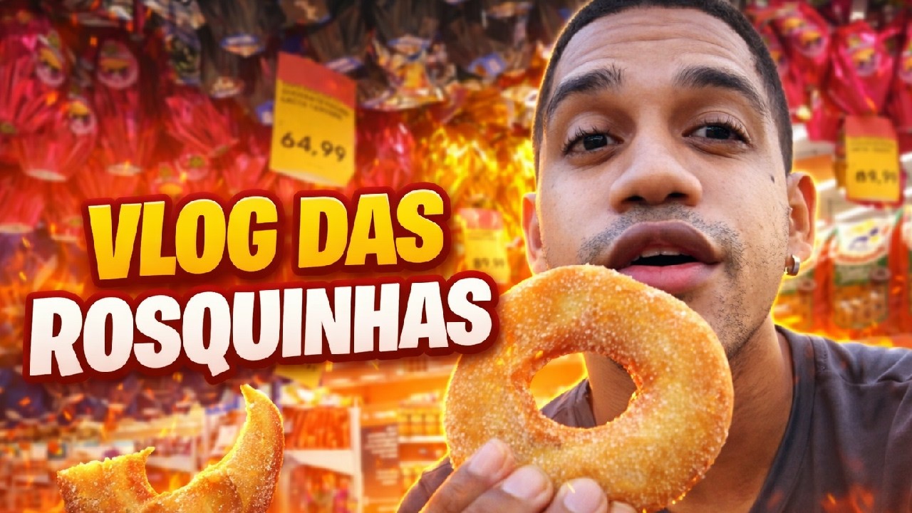 VLOG DAS ROSQUINHAS DE 1 REAL!!! Fim de carnaval comendo rosquinhas do Habibs