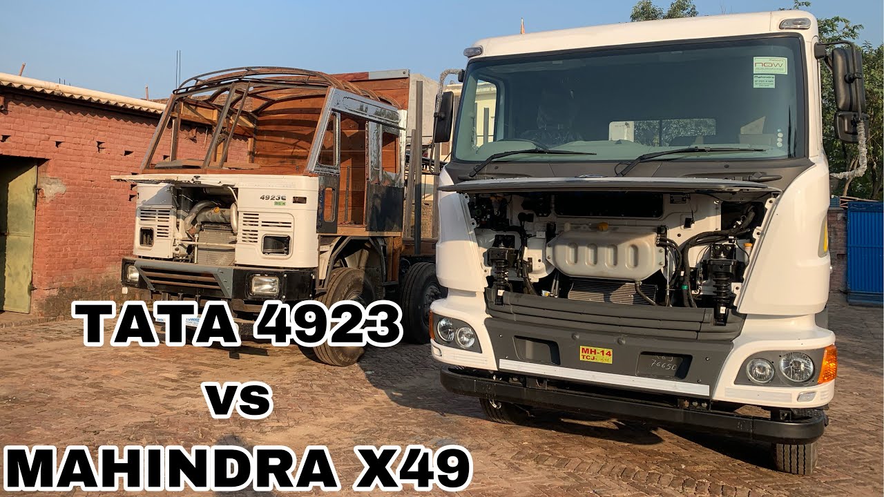 TATA 4923 VS BLAZO X49, mahindra vs tata