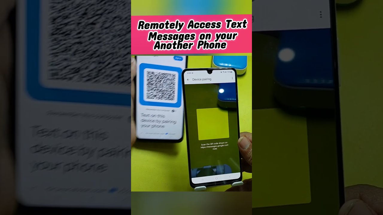 Remotely Access Text Messages on your Other Phone