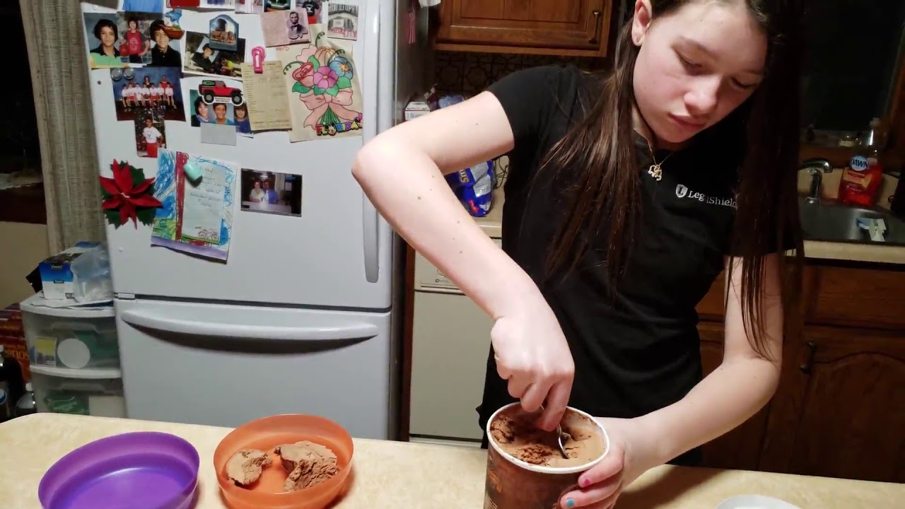 Daddy Daughter icecream time double chocolate