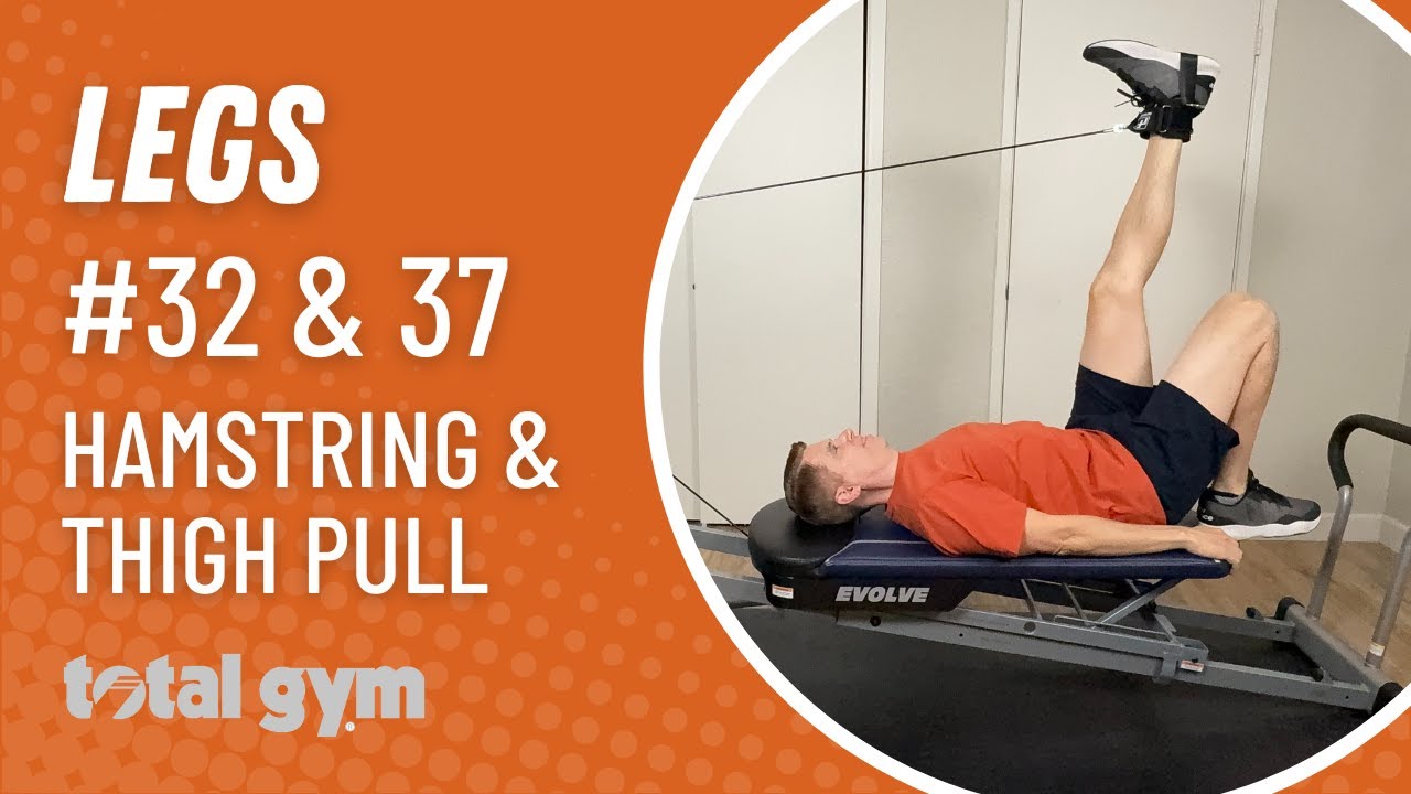 Total Gym Leg Pulley Exercises for STRONG & TONED Hamstrings & Inner Thighs