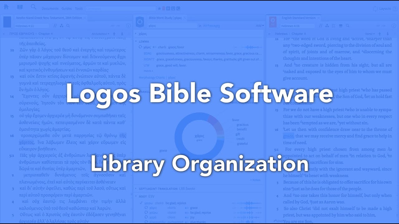Organizing Your Library in Logos Bible Software