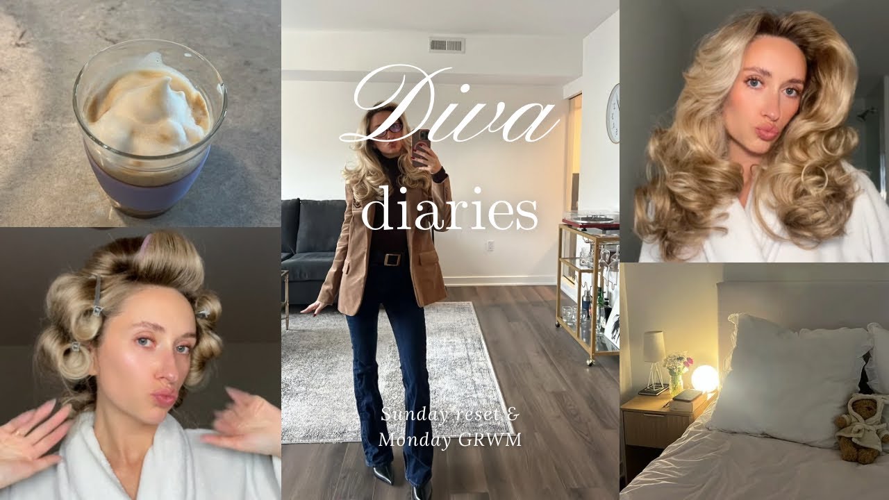 Healthy Sunday Reset & Monday GRWM as a Diva w. an Office Job 💋