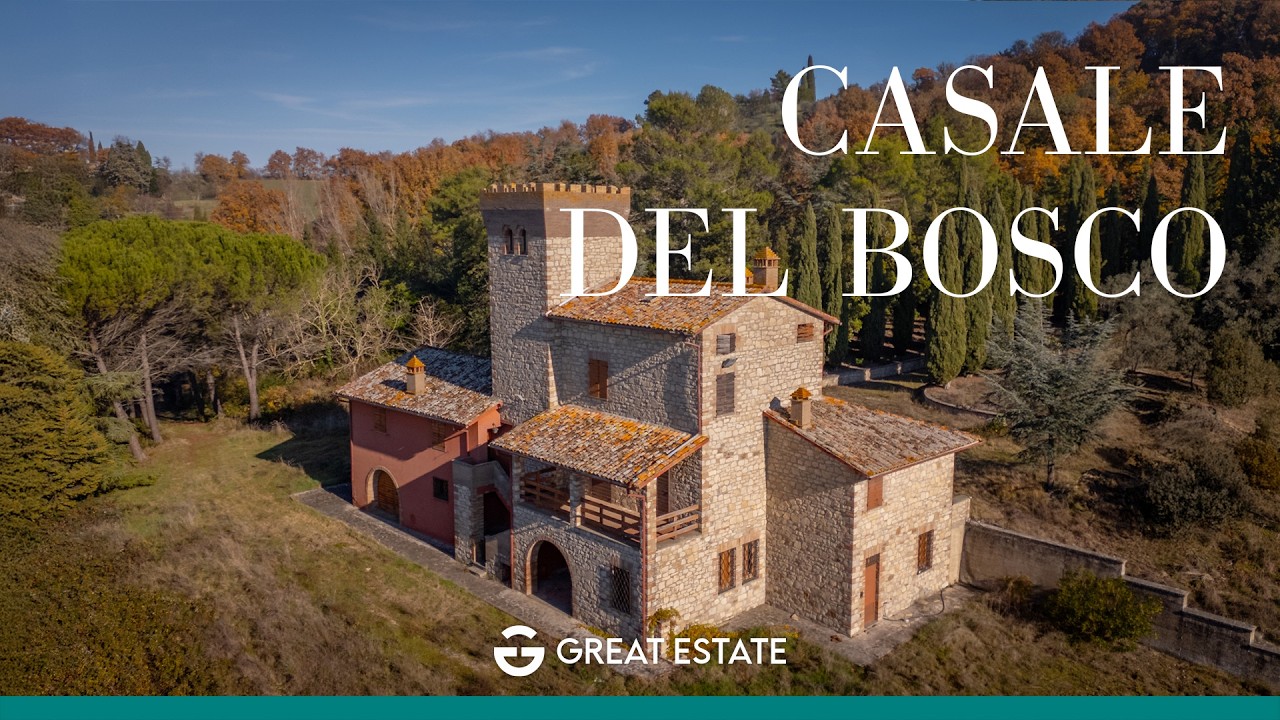 Casale del Bosco | Prestigious Country Estate with 35 Hectares in Monte Castello di Vibio, Umbria