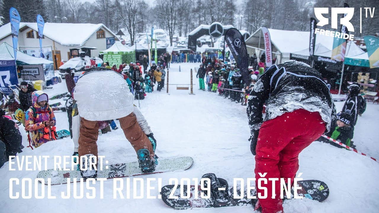 COOL JUST RIDE! WINTER 2019 - DEŠTNÉ V ORLICKÝCH HORÁCH /// FREERIDETV