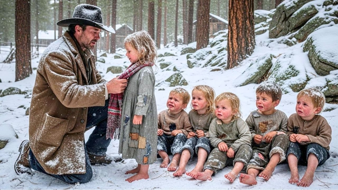 A Cowboy Found Them Starving in a Blizzard — The Oldest Girl’s Final Words Broke Him