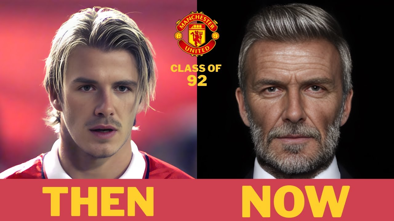 Manchester United Treble Winners 1999: Then and Now Full Team Photos
