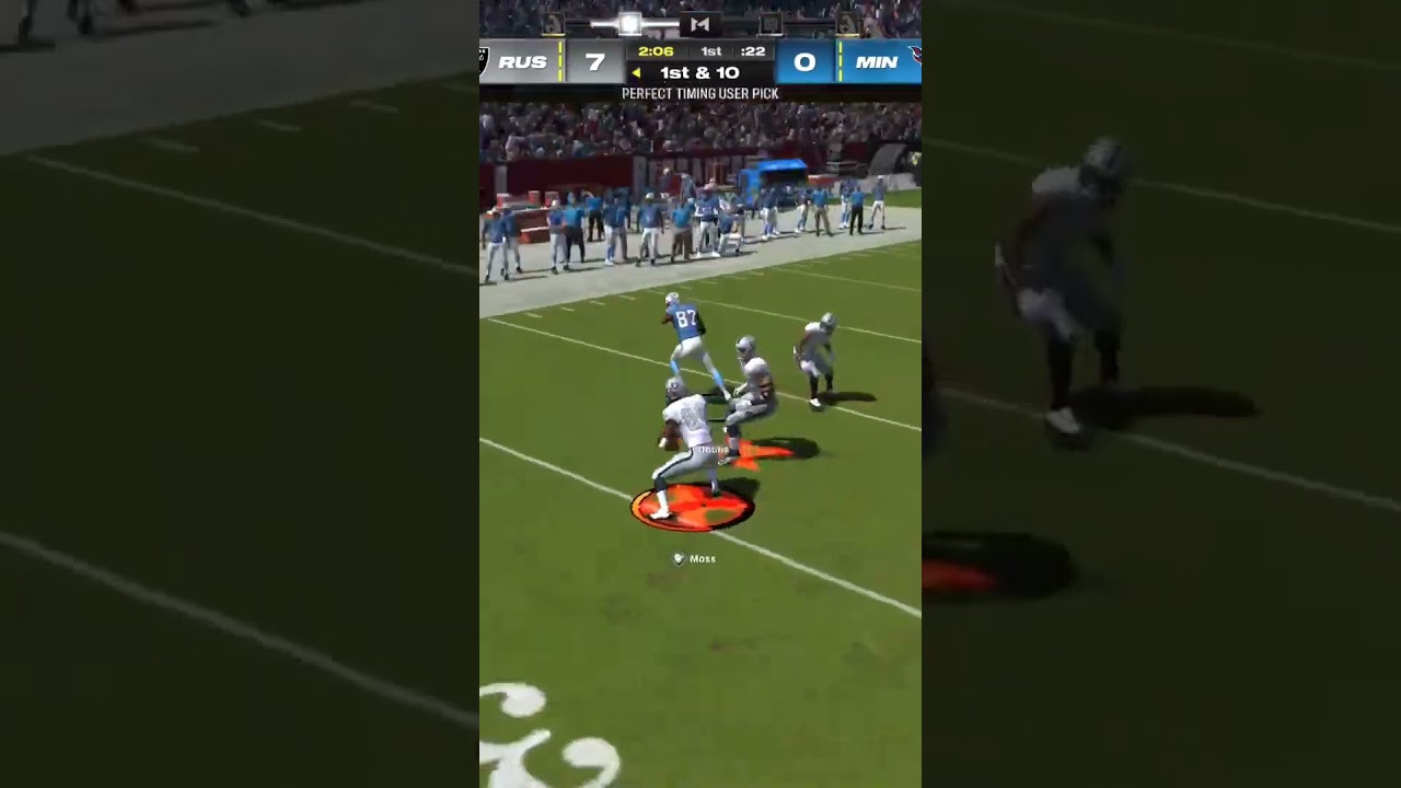 Randy Moss the Best CB in Madden #gaming #ps5 #nfl #madden24 #raiders