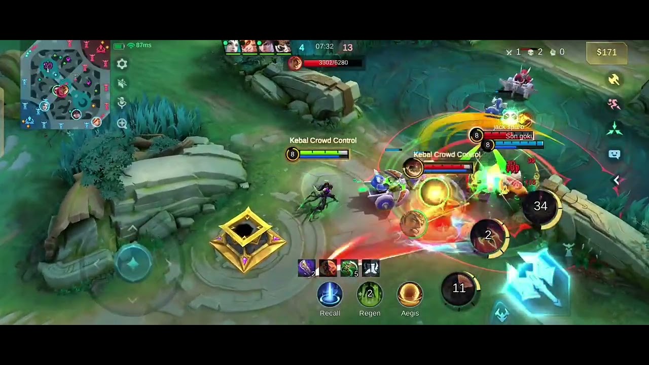 FULL VIDEO HANABI MANGSA CLAUDE | SOLO RANK