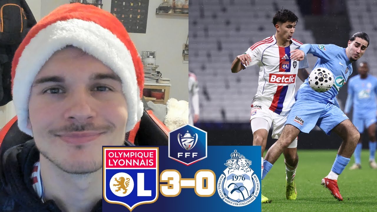 JOYEUSE FÊTES DE FIN D'ANNÉE À TOUS 🎄🎇 (Débrief OL 3-0 SAINT-CYR/COLLONGES)