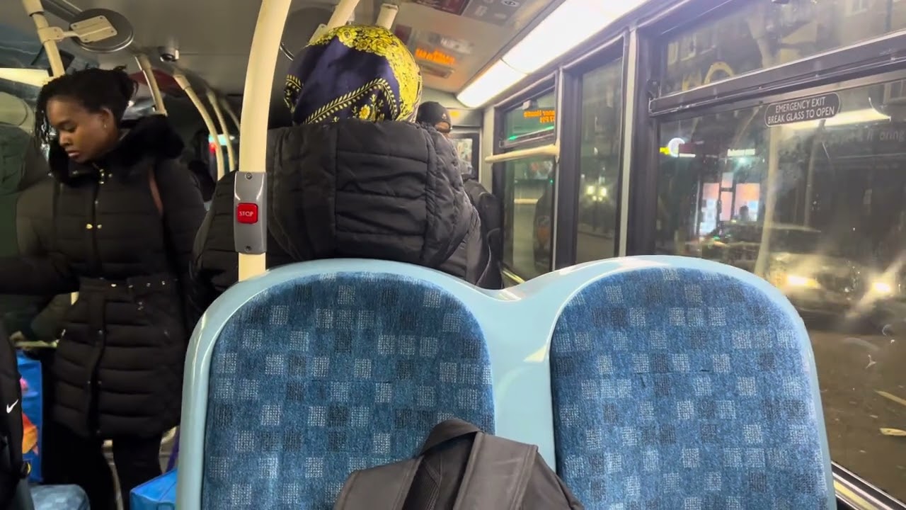 (Cooling Fan & Nice Engine) Journey on Route 279 Arriva London LJ61LLP T240 2/3/24