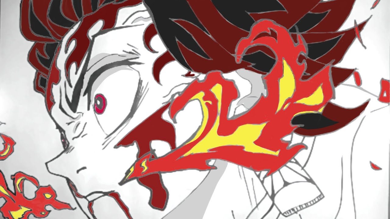 How To Draw Tanjiro Kamado | Step By Step | Demon Slayer #demonslayer 