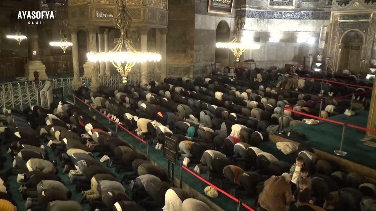 Ayasofya'da Ramazan Bayramı