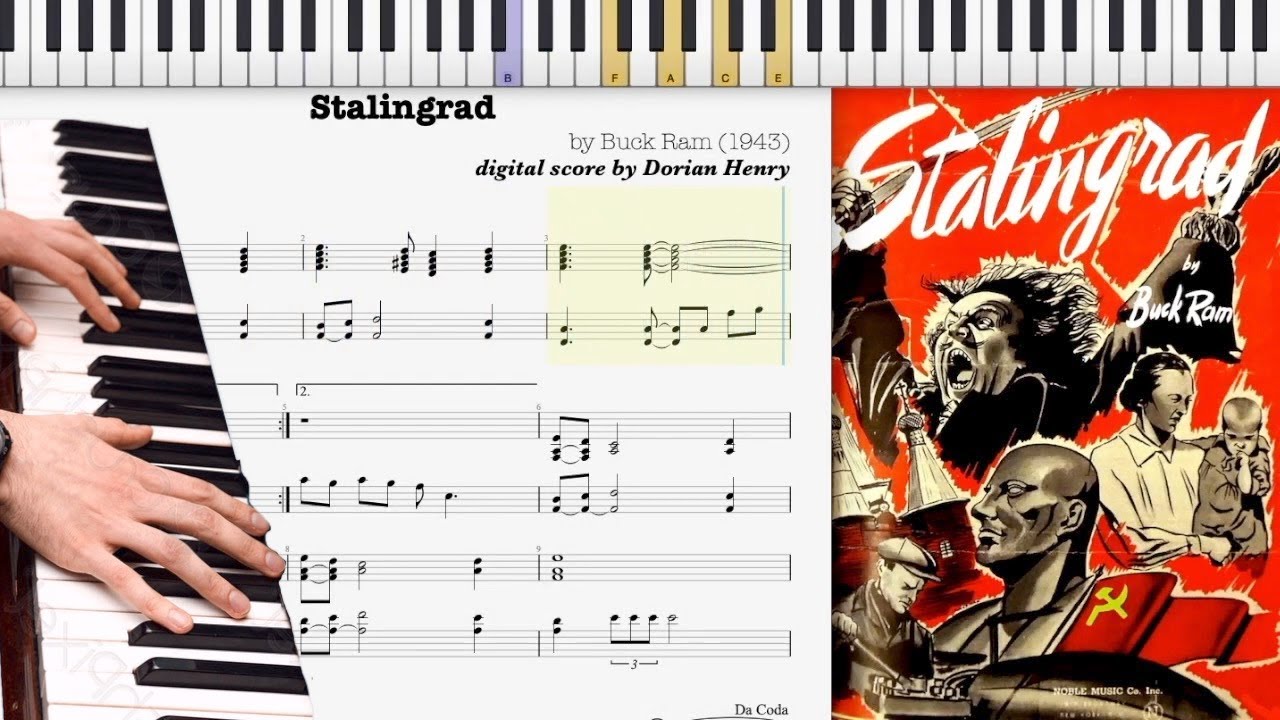 Stalingrad by Buck Ram (1943, Jazz piano)