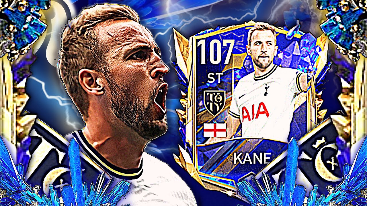 IS HE A GOOD ST??? 107 HARRY KANE REVIEW: TEAM OF THE YEAR | FIFA MOBILE 23