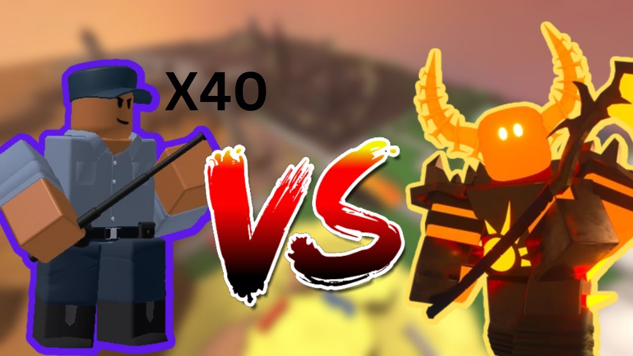 40 Wardens VS Molten Mode (TDS Roblox)