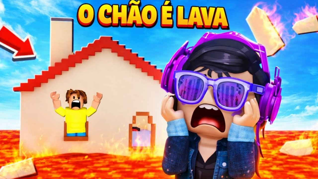 Joguei chão e lava 😱