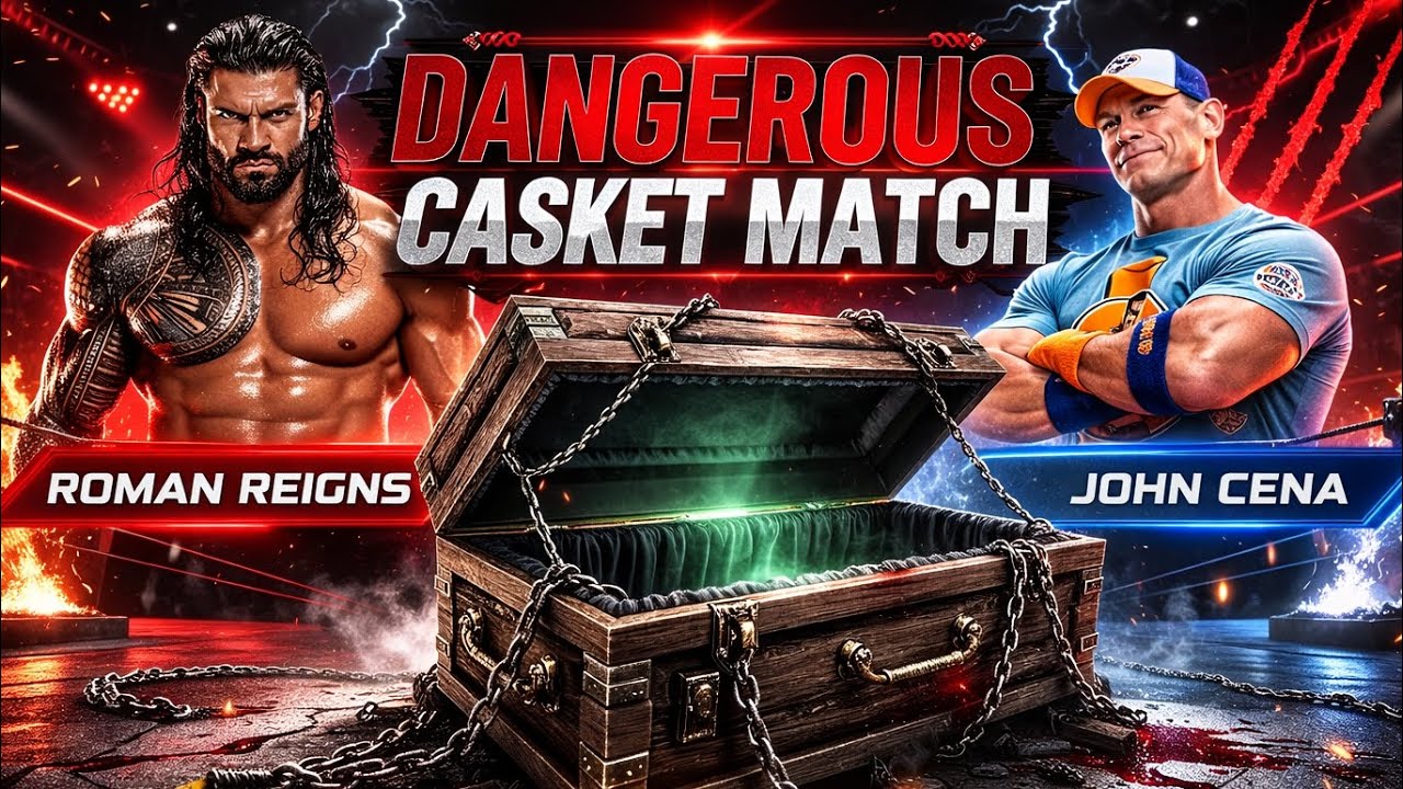 Roman Reigns vs John Cena Casket Match | Extreme Ending | EP 7 NIHUMAN | WWE 2K25 Gameplay