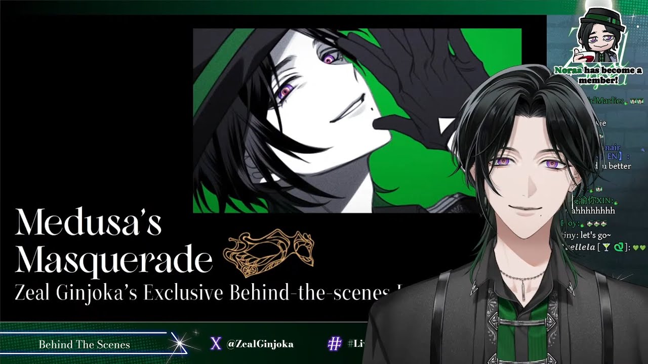 【Nijisanji EN】Medusa's Masquerade幕後談：歌曲概念與涵義【Zeal Ginjoka】