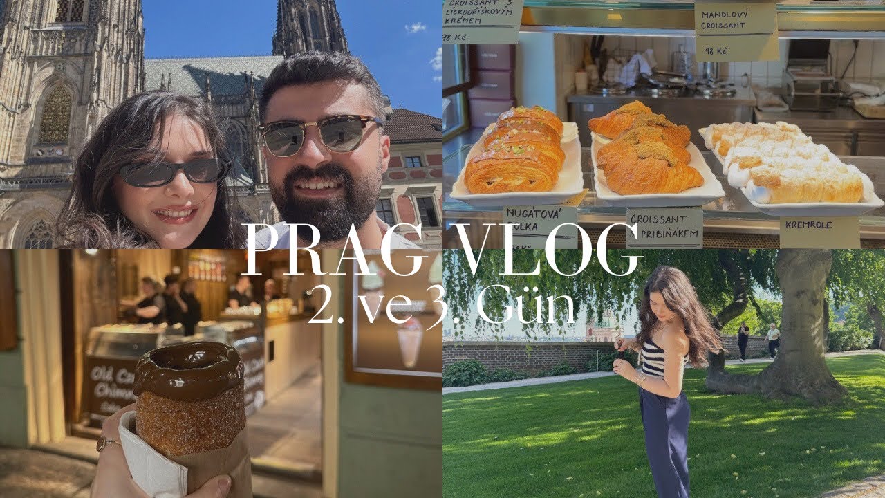 Eski mahallemi ziyaret ettik, gulaş ve trdelnik yedik | PRAG VLOG