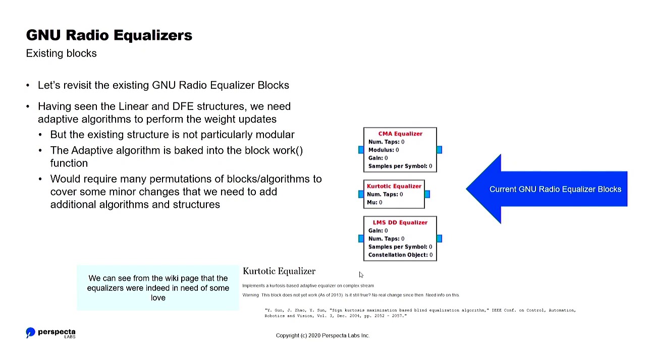 Channel Equalization using GNU Radio  compensating for impairments in the wireless channel, and ext…