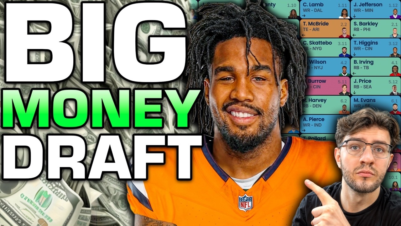 An Expert 2026 Fantasy Football Draft ($300)