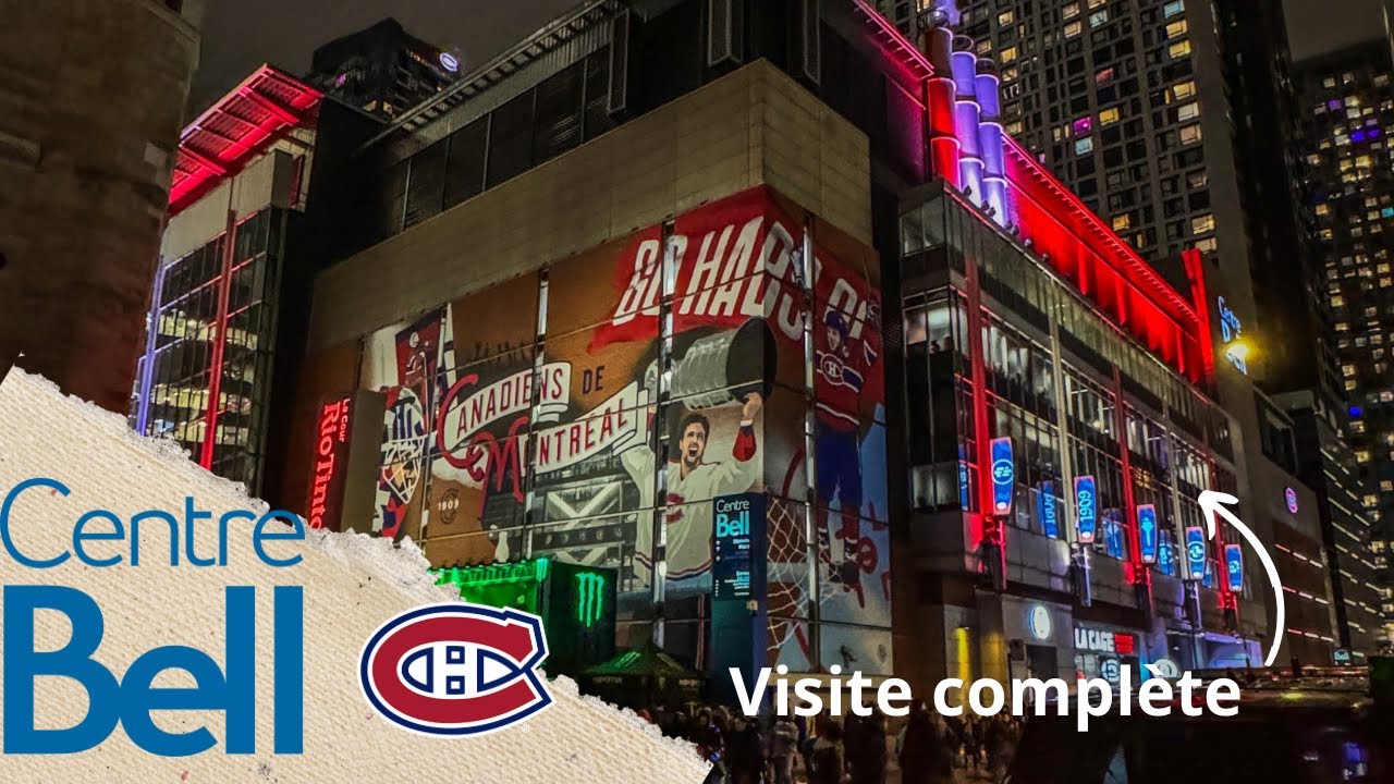 VISITE COMPLÈTE du Centre Bell 🏒  avant le début de saison 2025-26