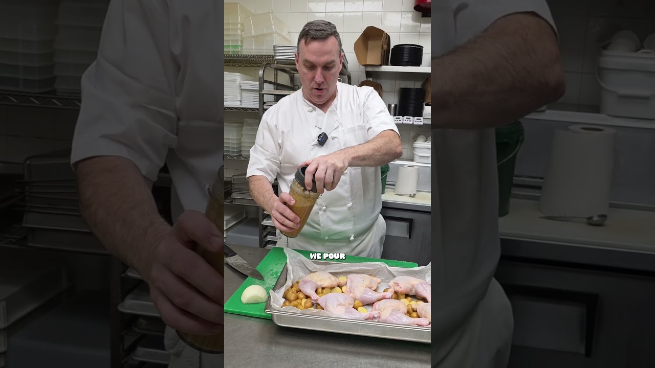 Мой рецепт курицы с картофелем на одной сковороде 🐔🥔