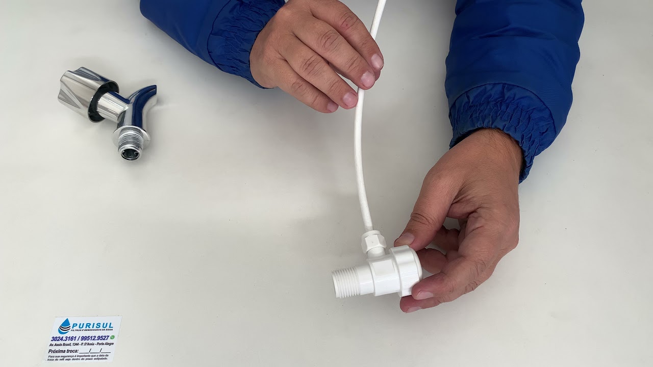 ✅Conexão de Entrada / Adaptador para filtro Electrolux, Consul, IBBL, Top Life, Master Frio.