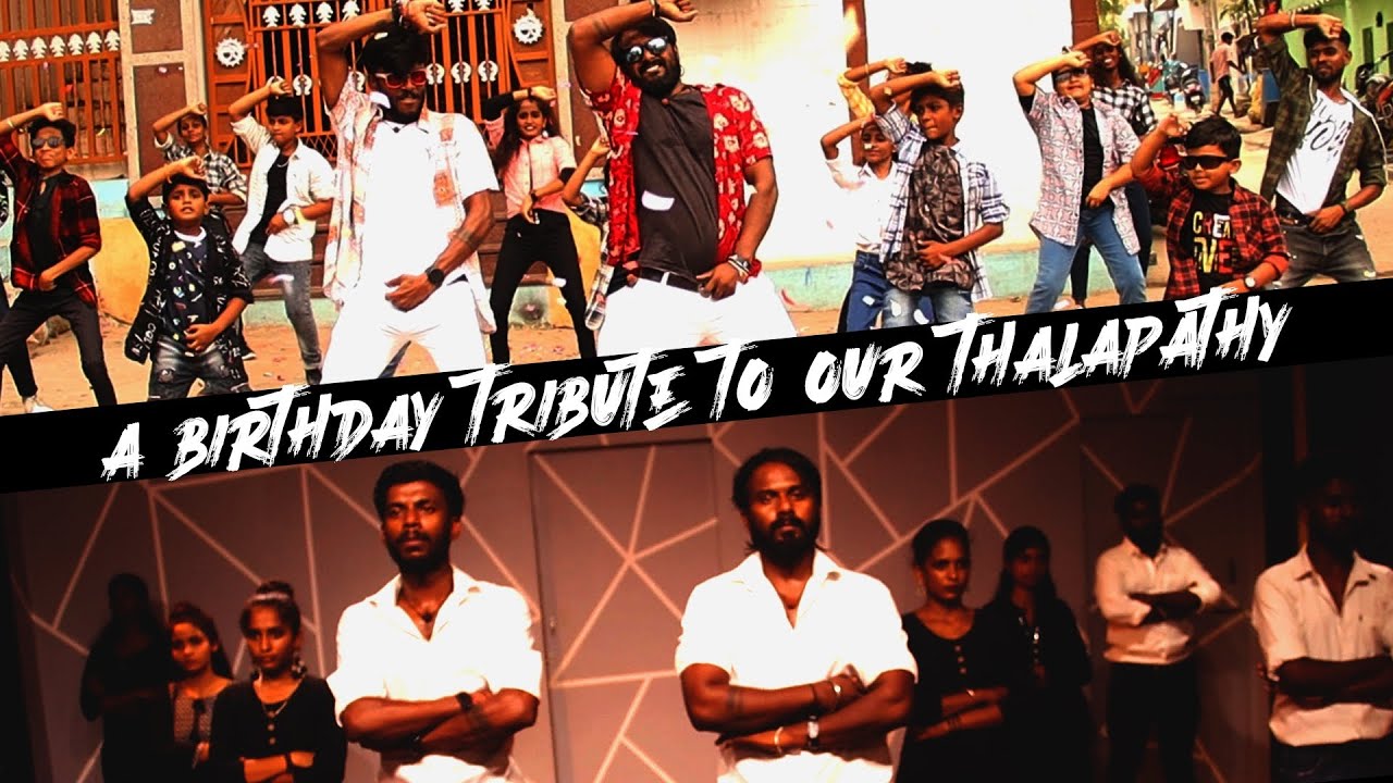 A Birthday Tribute to Our Thalapathy Vijay Anna #thalapathy #vijay #happybirthday #thalaiva #leo