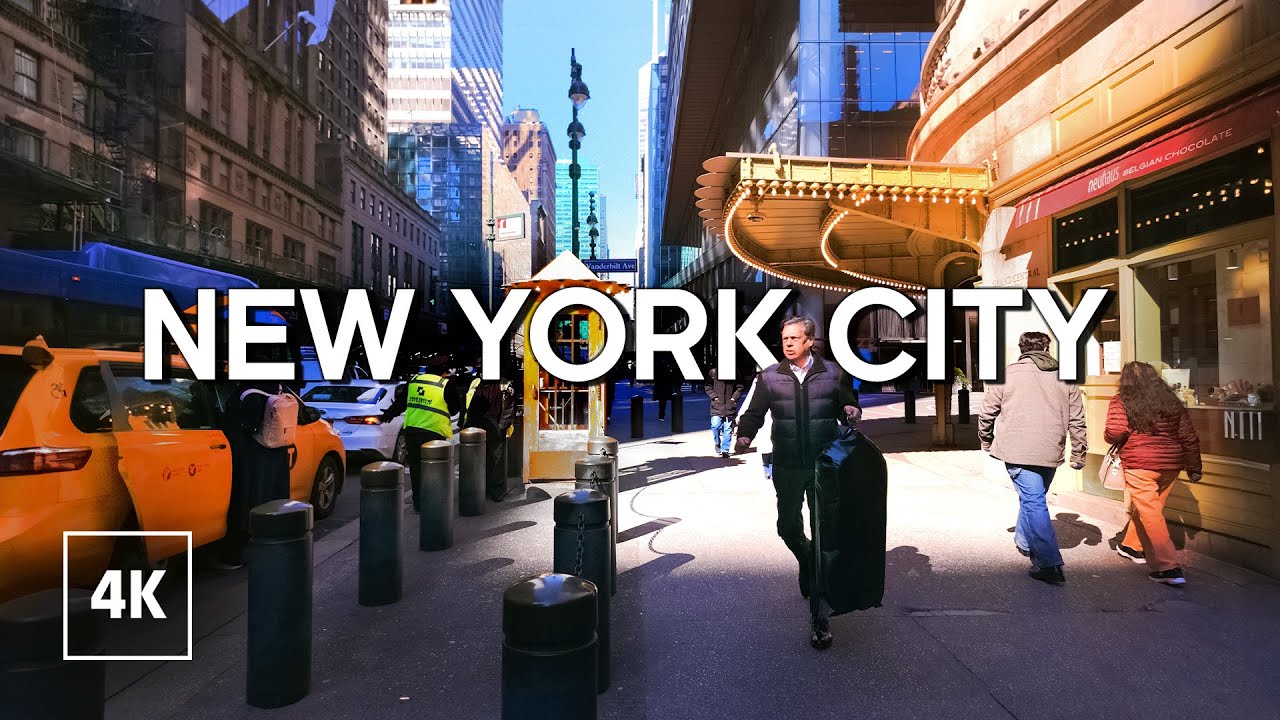 Real New Yorker Morning Walk 🗽 Midtown Manhattan 4K NYC