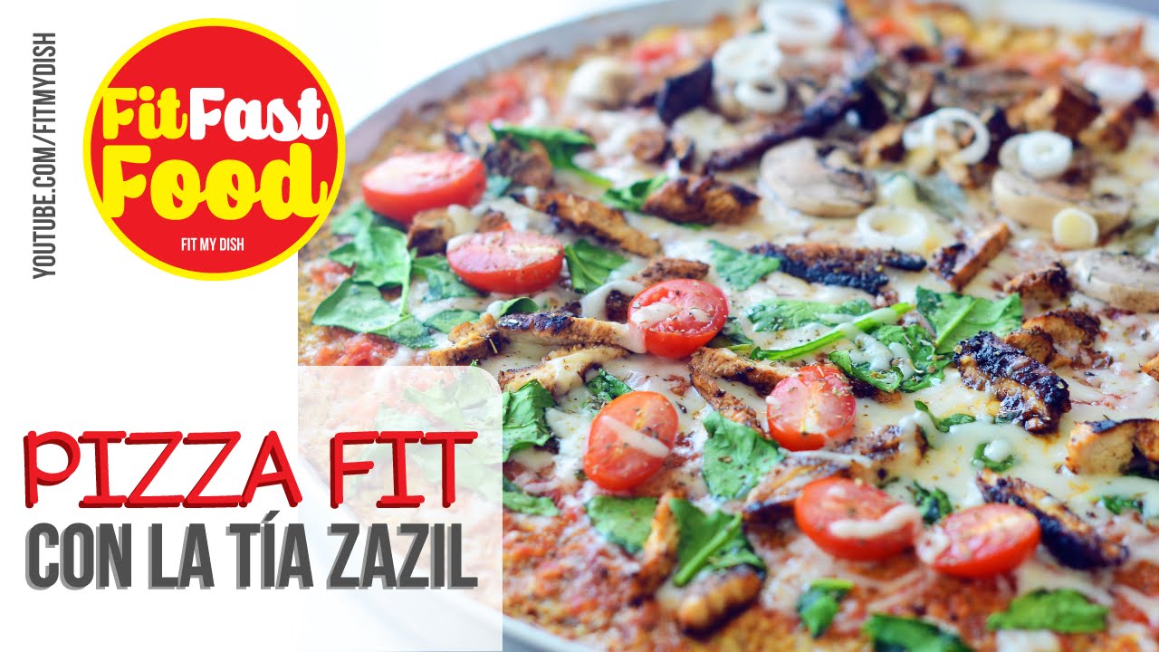 Pizza Fit con la Tía Zazil // #FitFastFood de FMD