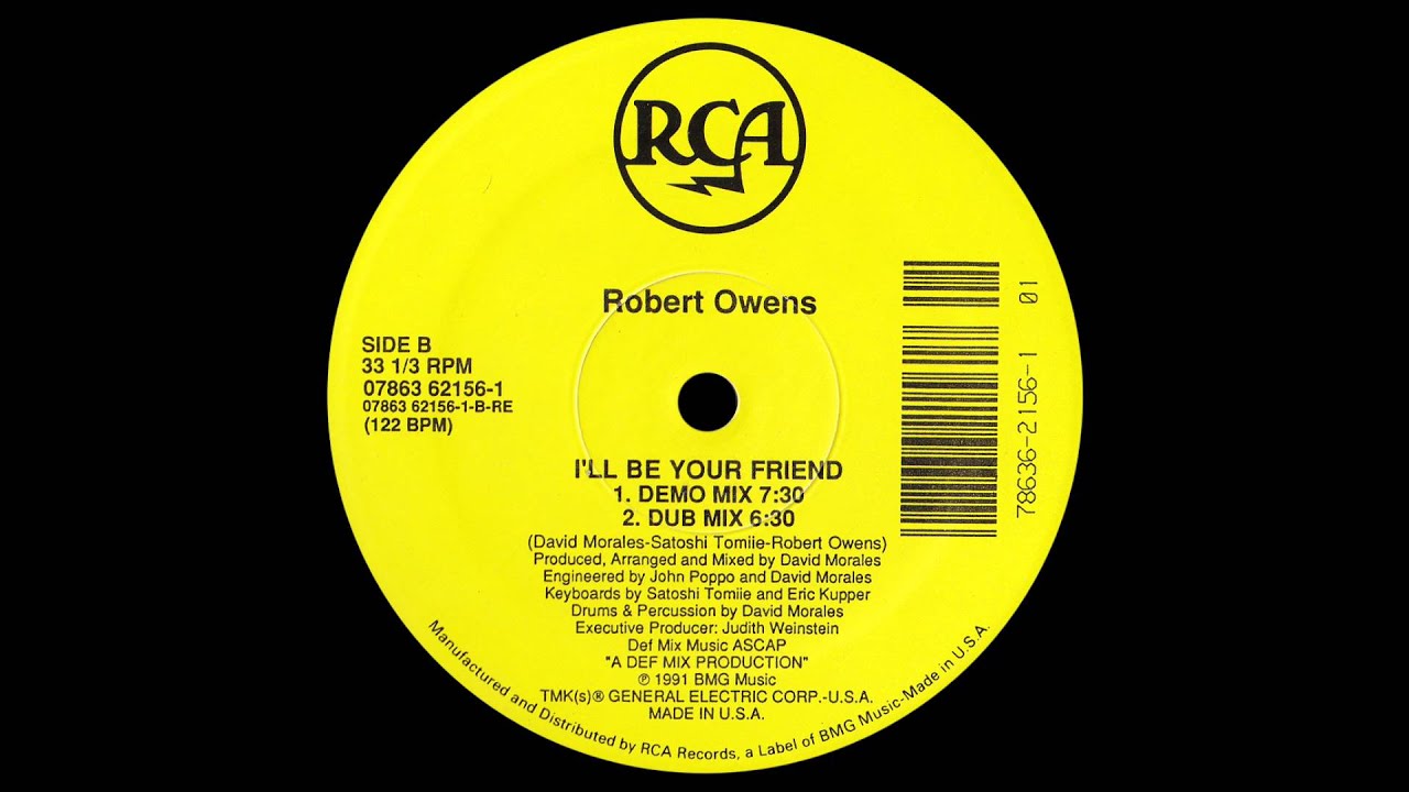 Robert Owens - I'll Be Your Friend (Demo Mix) [1991]