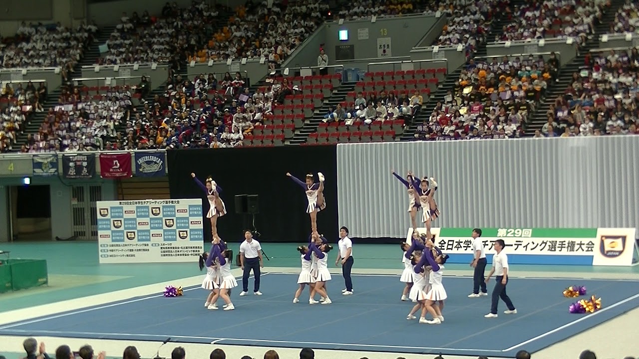 2017チアリーディング日本学生選手権大会 決勝　梅花女子大学